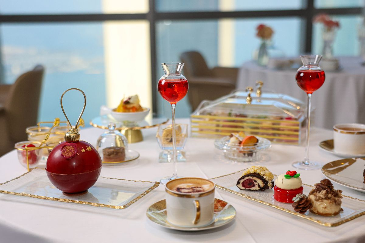 Festive Afternoon tea at Level 45 Conrad Abu Dhabi Etihad Towers