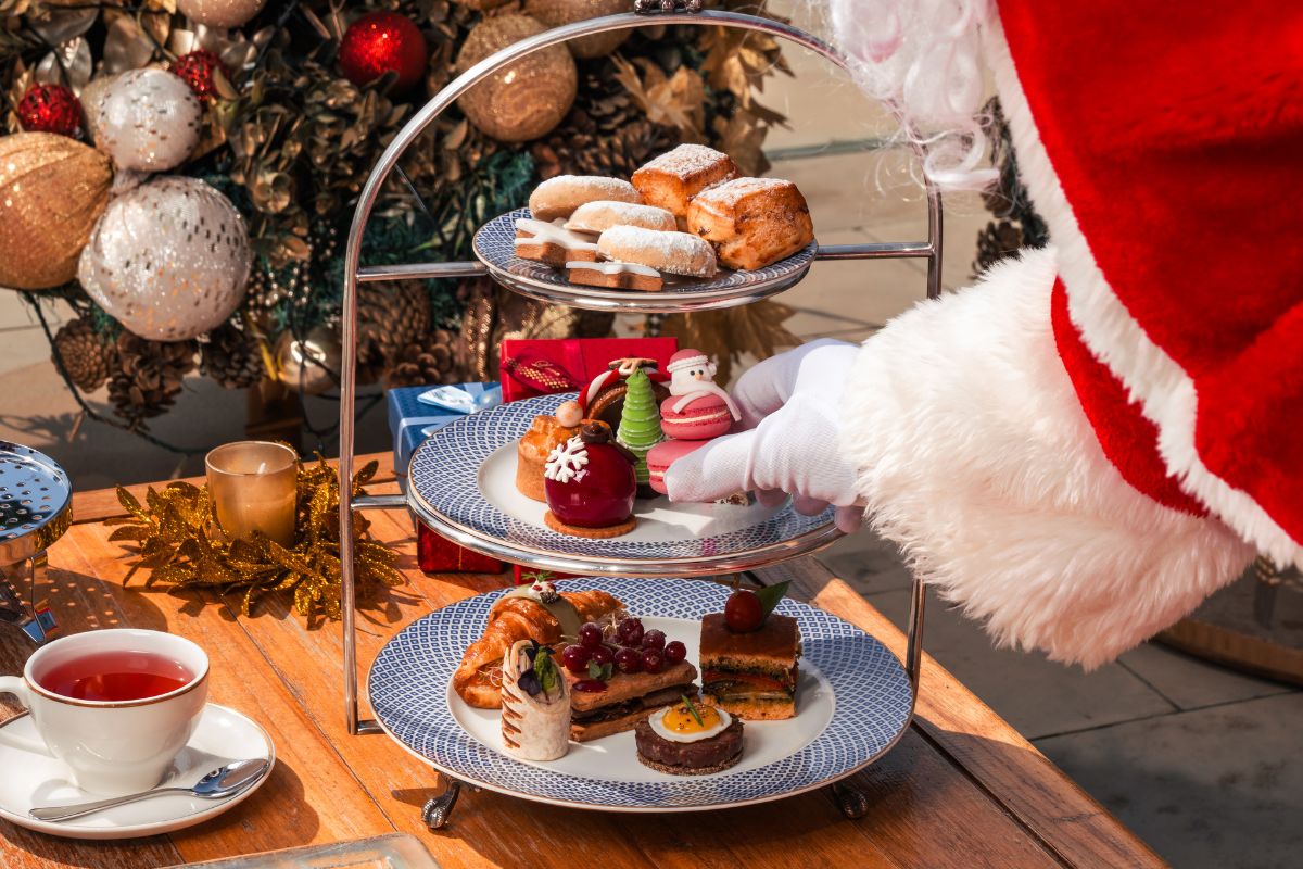 Festive afternoon tea at Fairmont