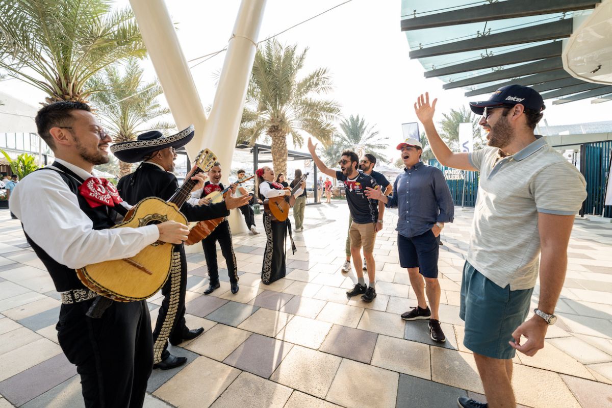 Yas Marina F1 race weekend