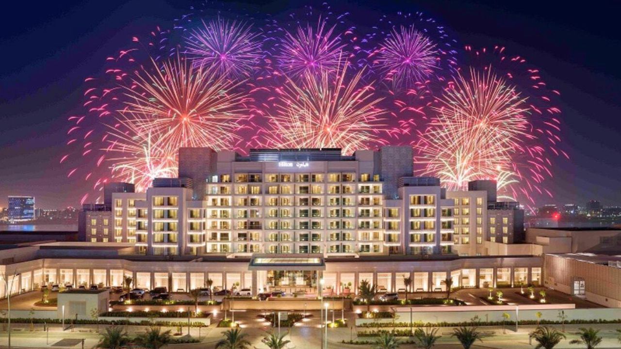 fireworks yas island