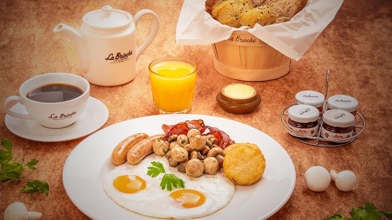 la brioche breakfast offers