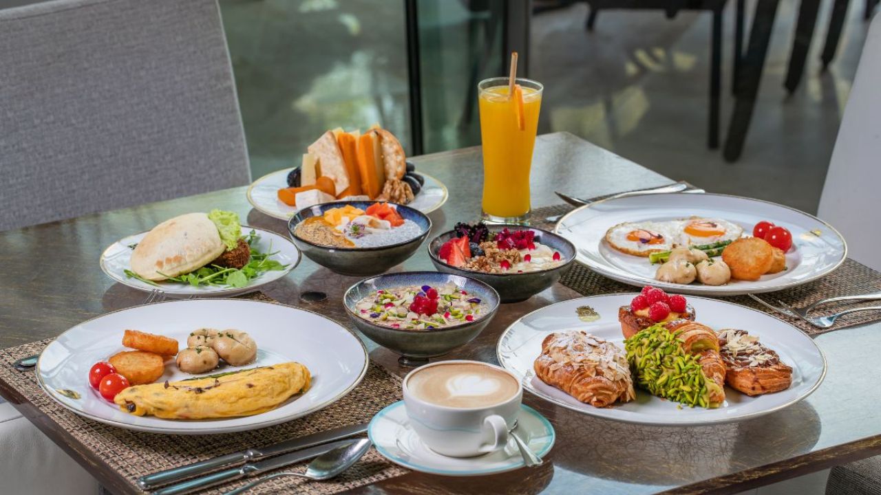 olea at the st regis saadiyat breakfast offers