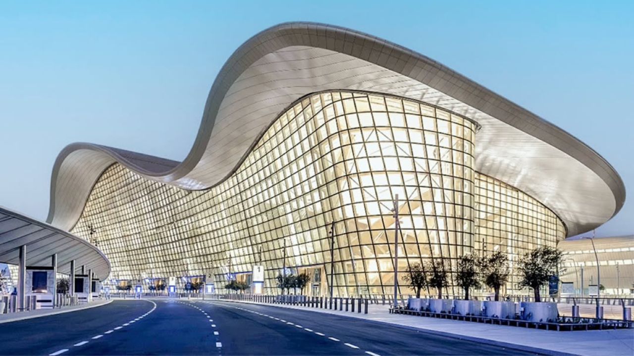 abu dhabi airport exterior image