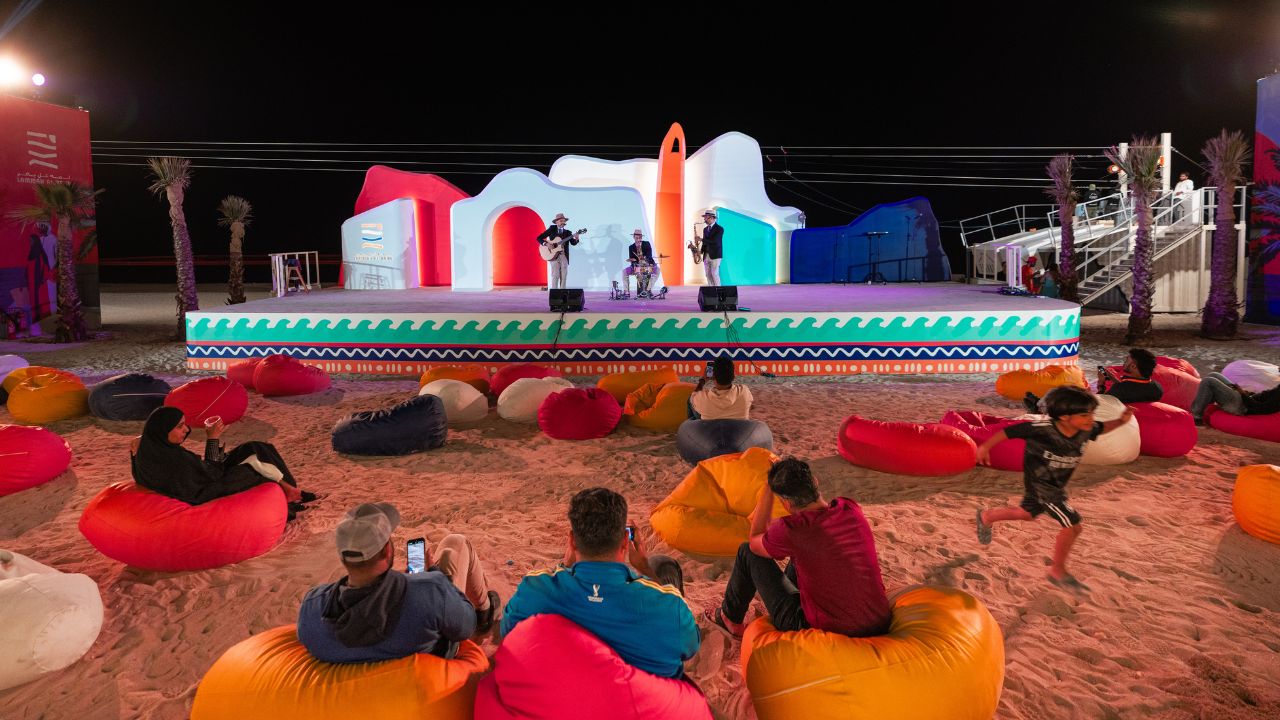 latest addition to the beach festival scene at Al Mugheirah Beach will run until June