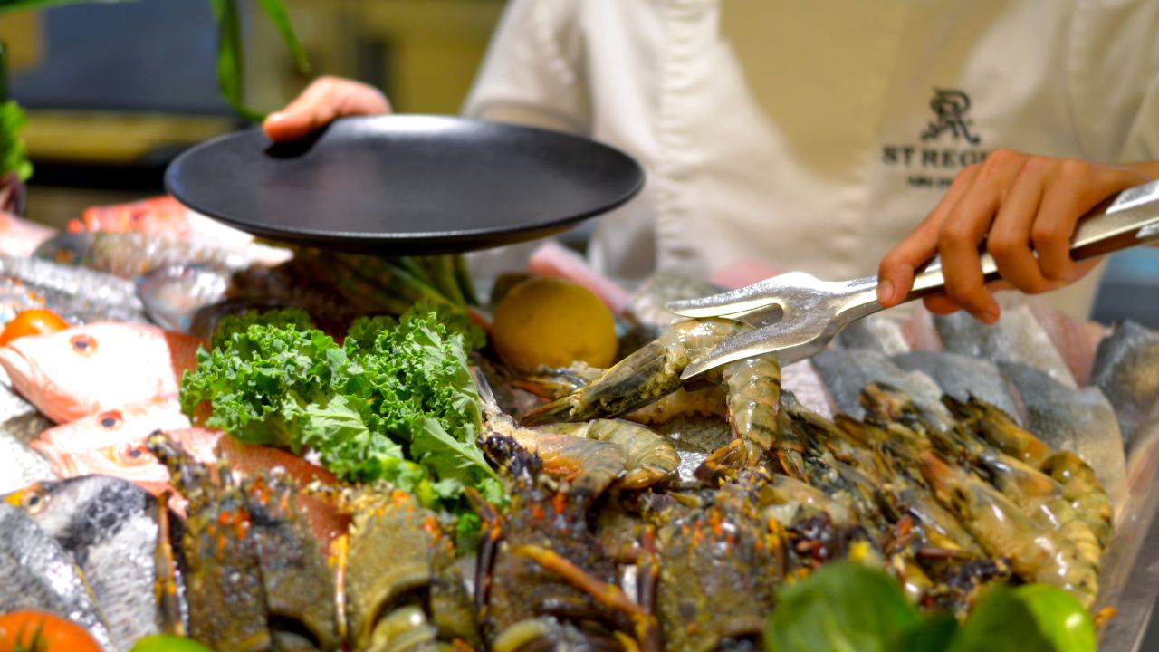 oceans table at the st regis abu dhabi