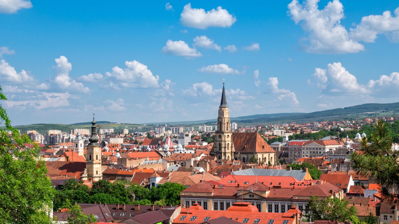 Cluj-Napoca city in romania