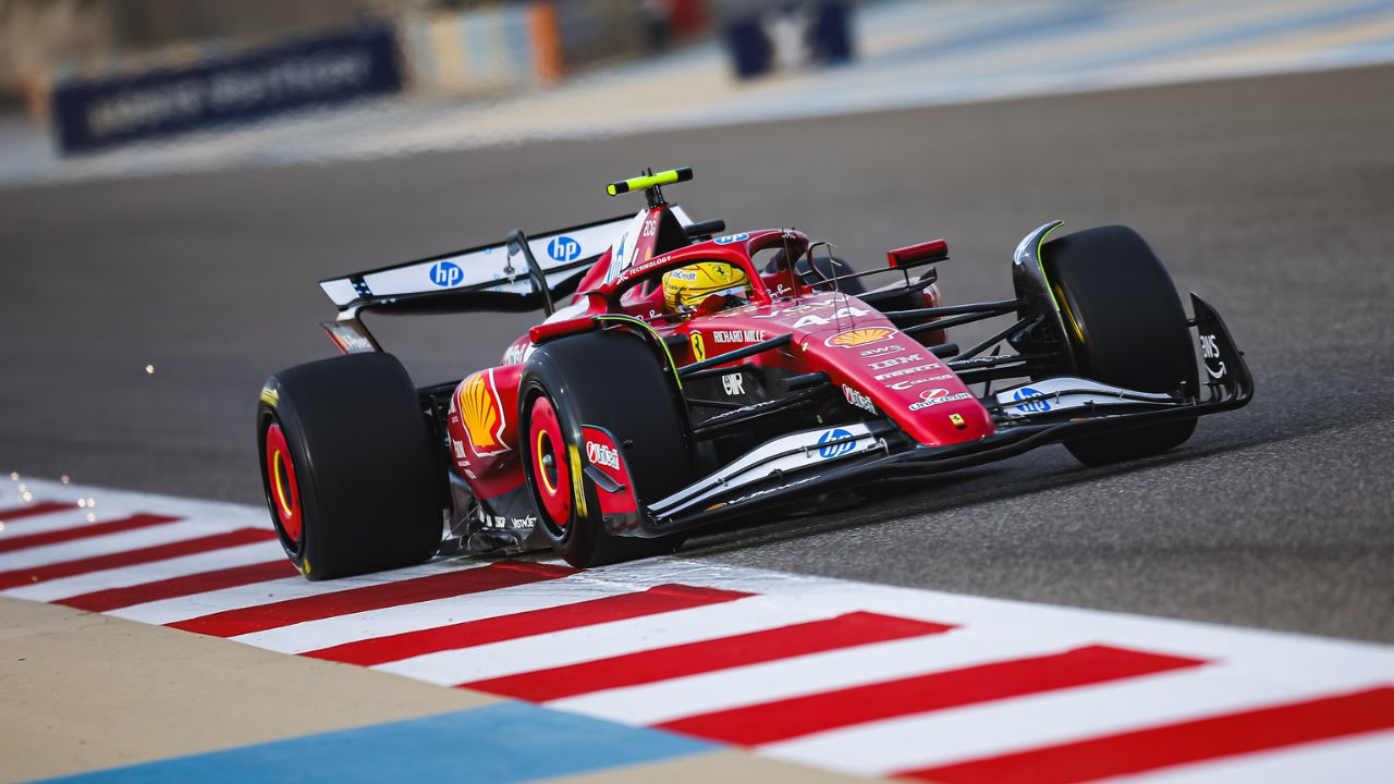 The action begins to heat up in the F1