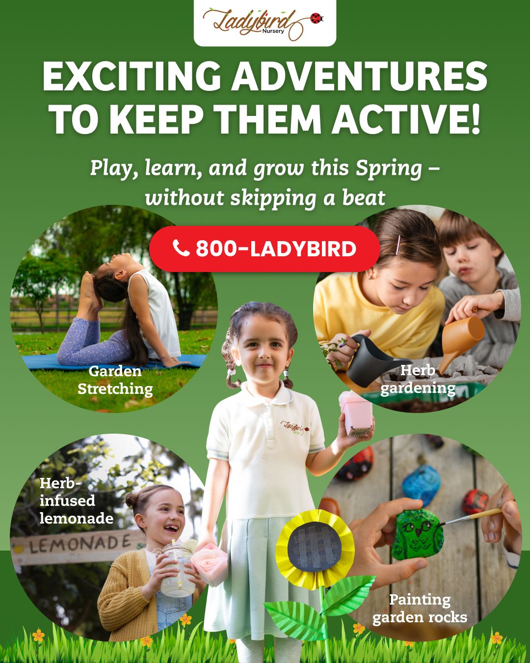 ladybird nursery spring camp abu dhabi