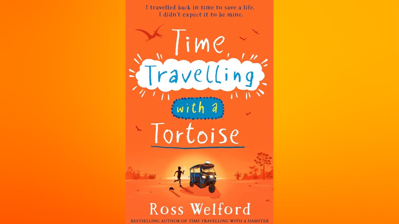 ross welford time travelling with a tortoise book