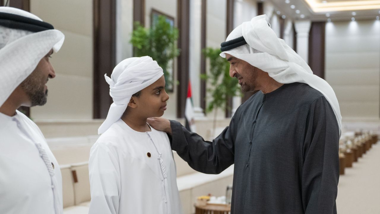 UAE president celebrates ramadan with teachers and students in UAE