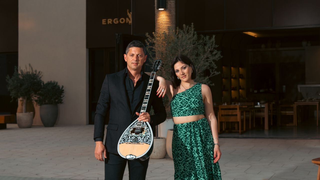 The Hellenic Duo, comprised of the talented Giorgos and Andriana