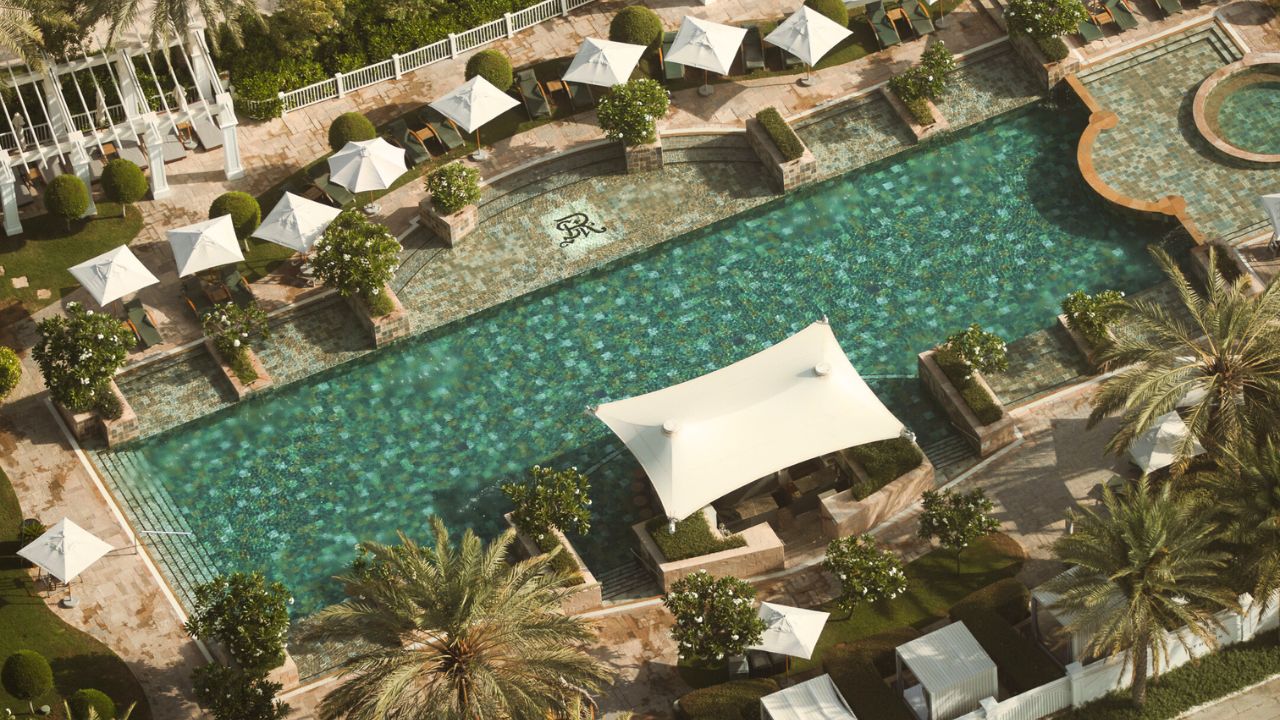 st regis abu dhabi pool nation riviera
