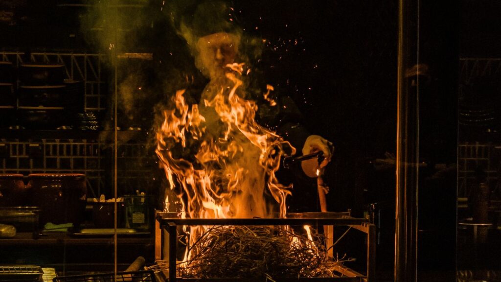 Strawfire by Ross Shonhan Emirates Palace Mandarin Oriental chef