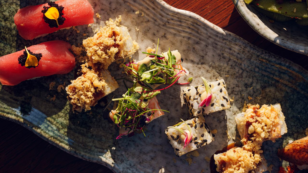 Pan Asian Menu at Tazu by Art Lounge