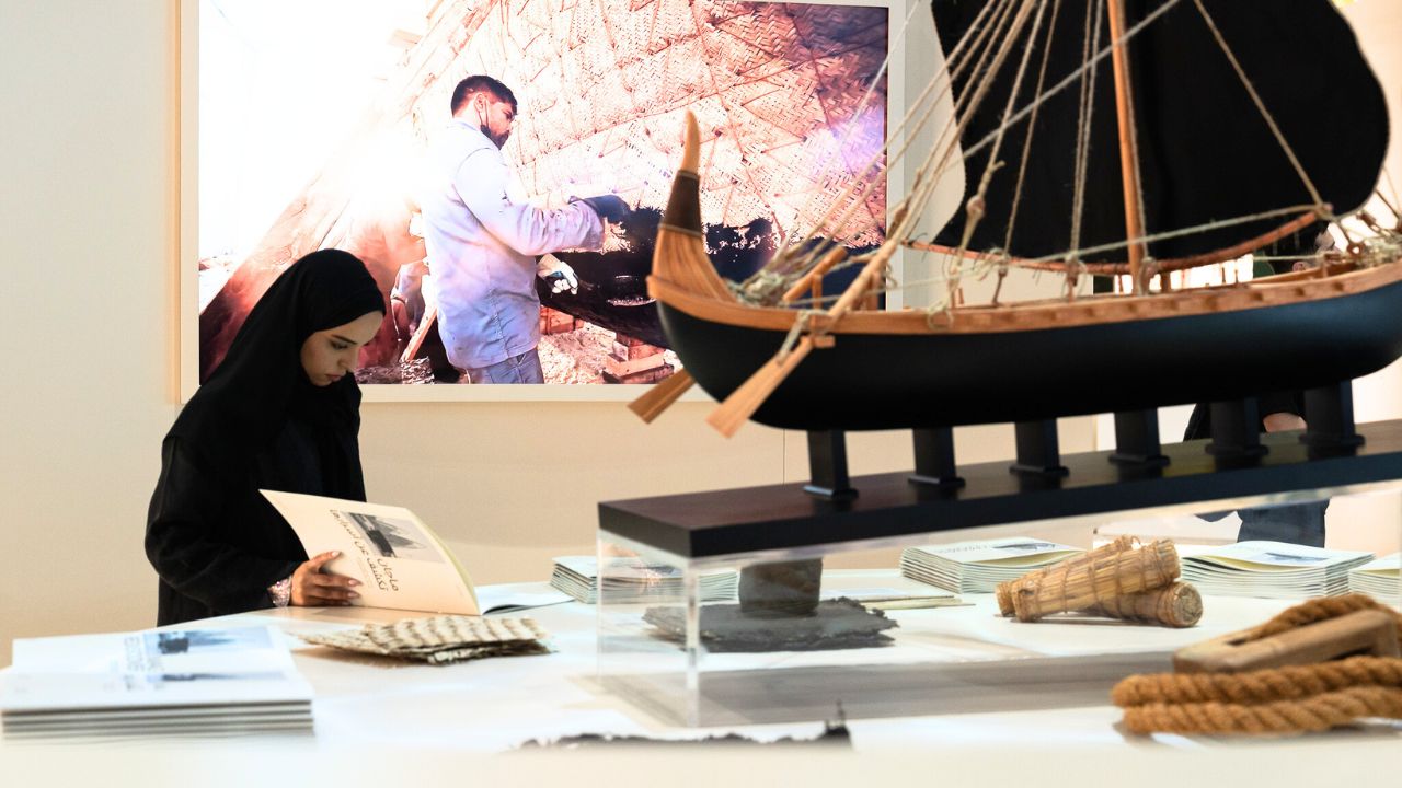Emirati Culture at Zayed National Museum’s Abu Dhabi International Book Fair 2025