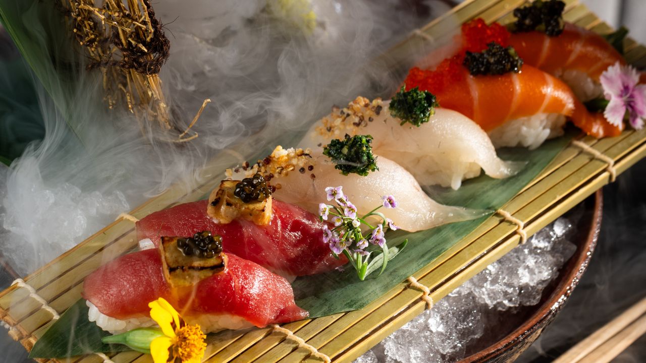 Buddha bar beach brunch in saadiyat