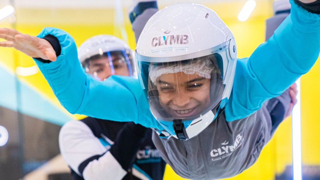 clymb abu dhabi indoor skydiving