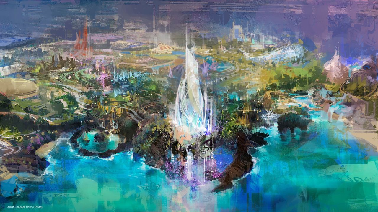 Disney theme park resort in abu dhabi