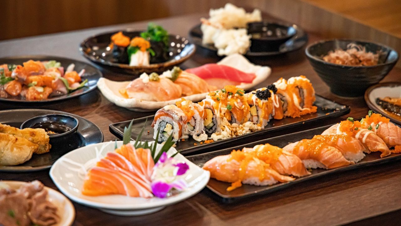 japanese menu sushi