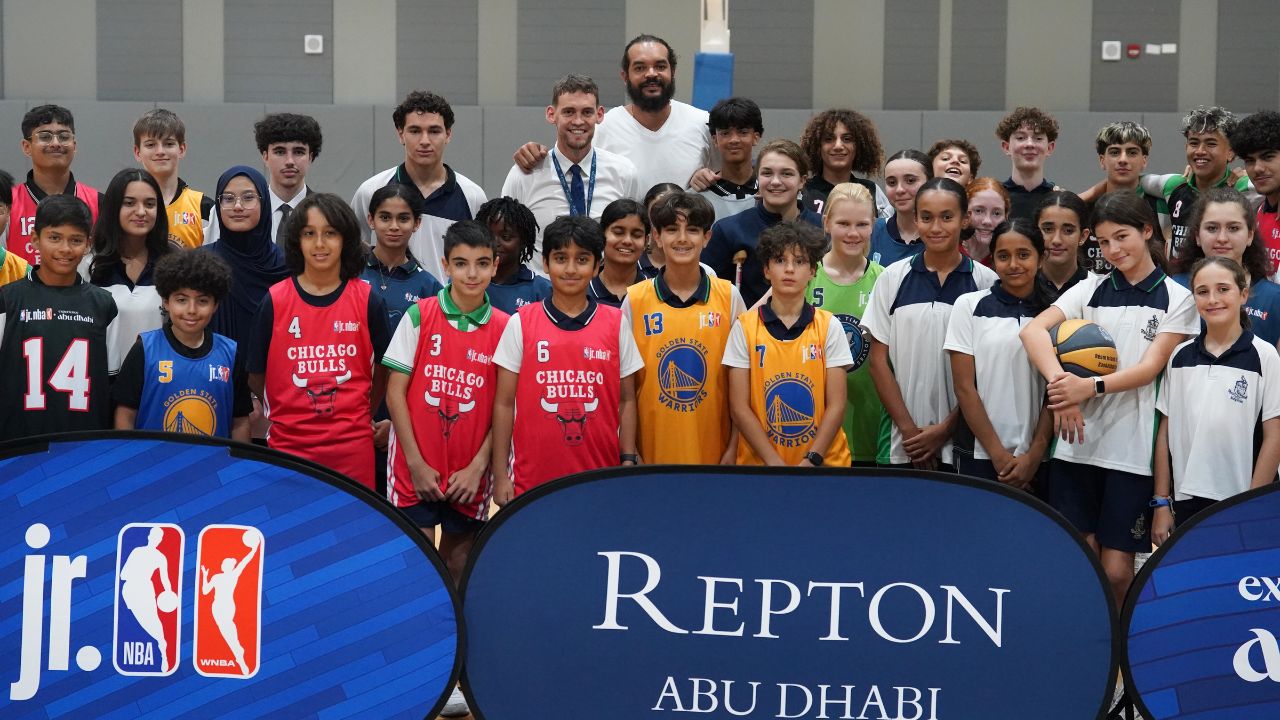 repton (2) Joakim Noah Visit To Repton Abu Dhabi