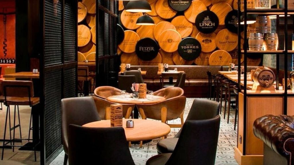 Pearl Rotana Capital Centre the warehouse wine and tapas bar