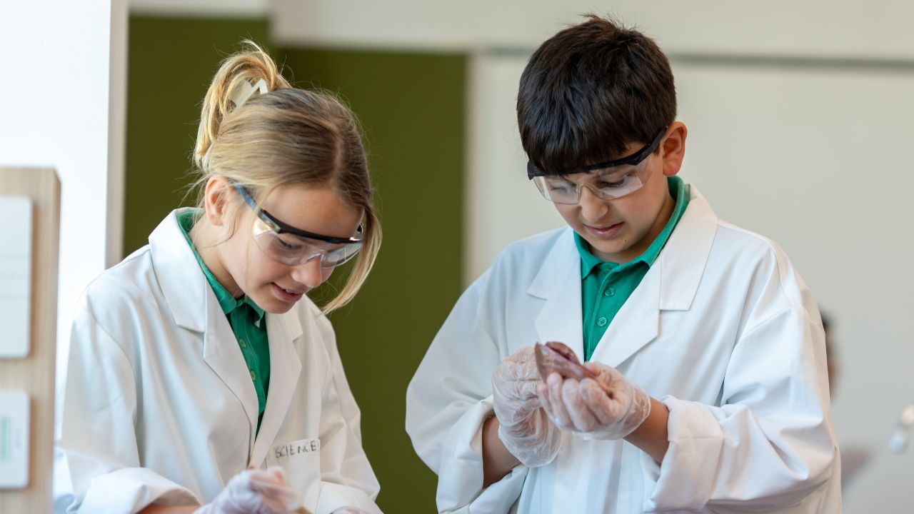 yasmina british academy science lab