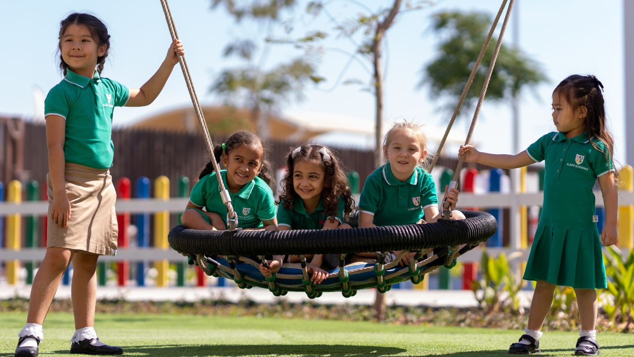 yasmina british academy children playing