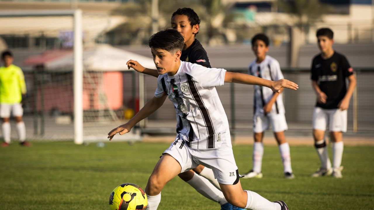 al jazira City Football Schools and Al Jazira Club Academy combine