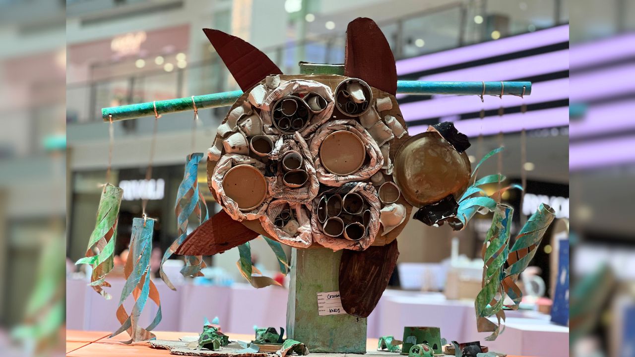 Winner for Nursery category- The Art of Recycling 2025