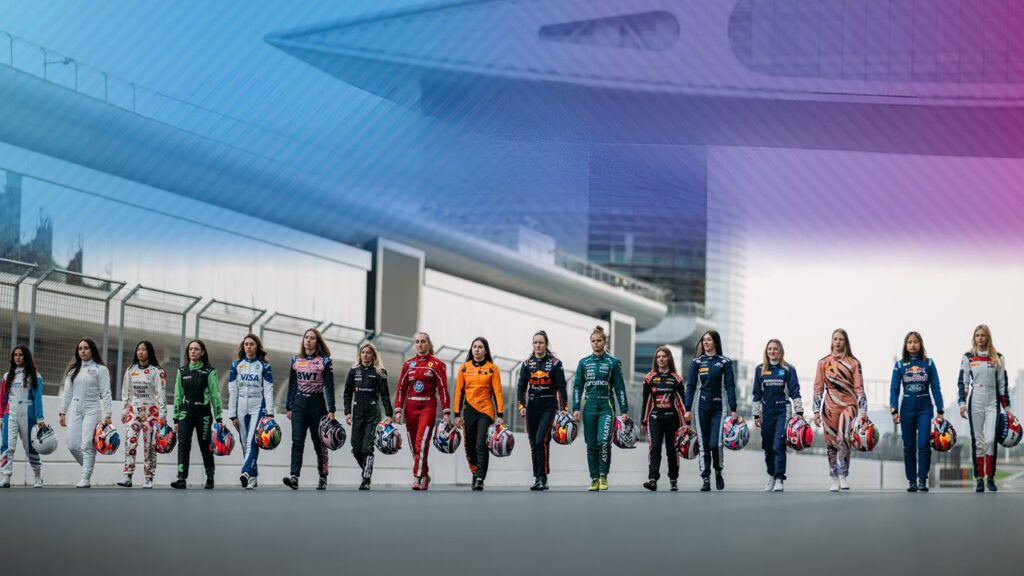 drivers of F1 the academy