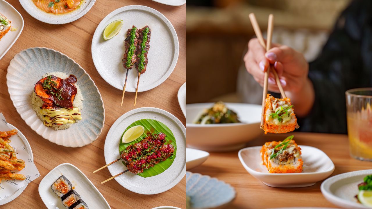 Goldfish sushi & yakitori
