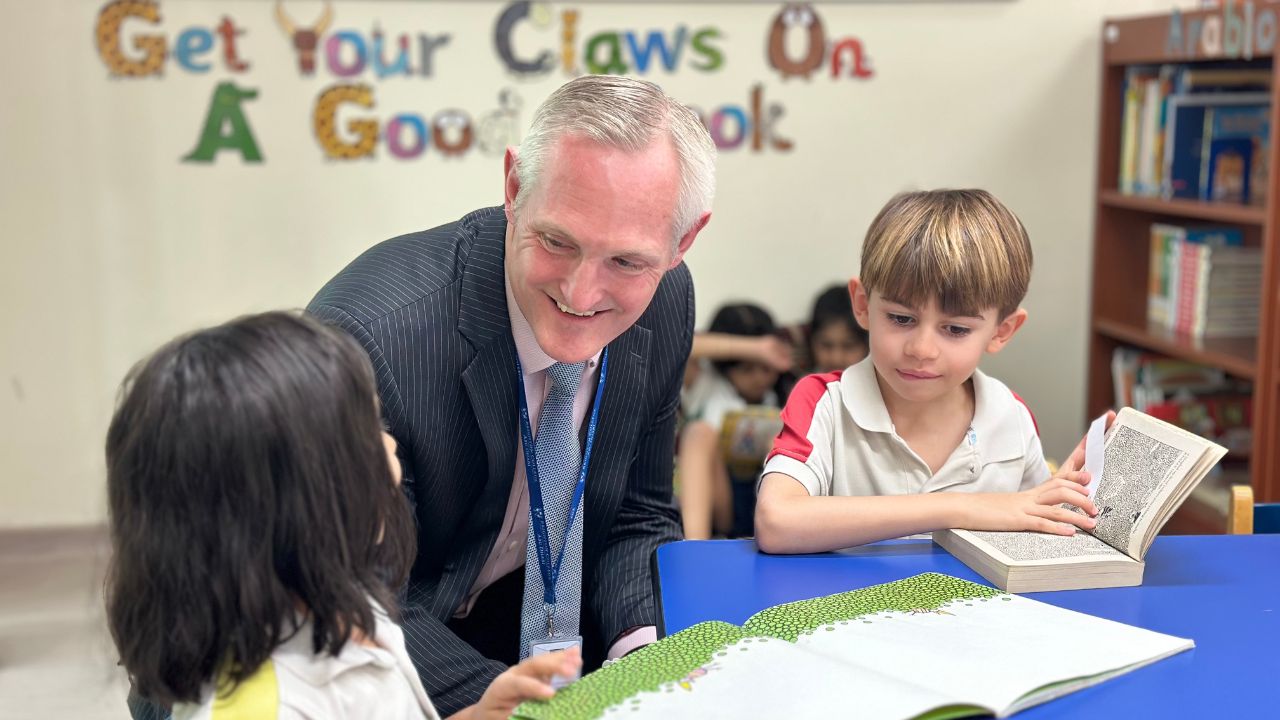 head master barney of brighton college abu dhabi