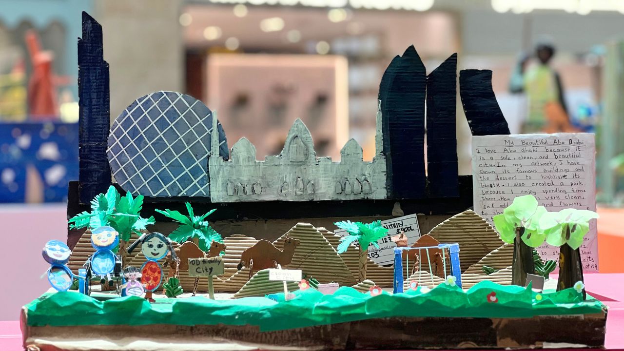 Winner for Under 12 People of Determination category- The Art of Recycling 2025