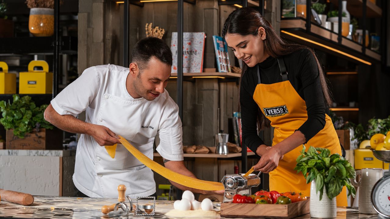 happy together august event pasta making