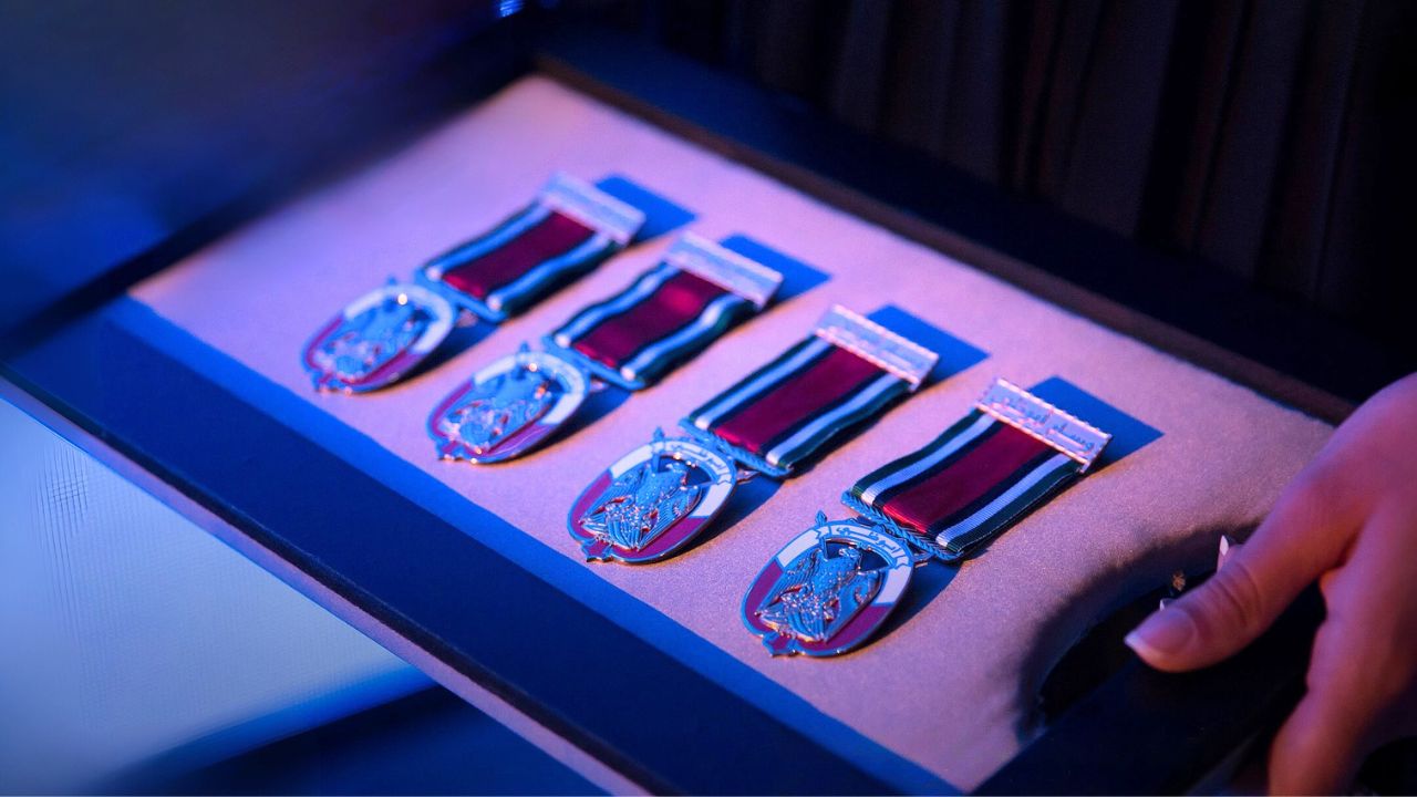 abu dhabi awards medal