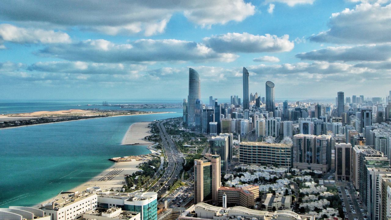 abu dhabi image abu dhabi aeriel view