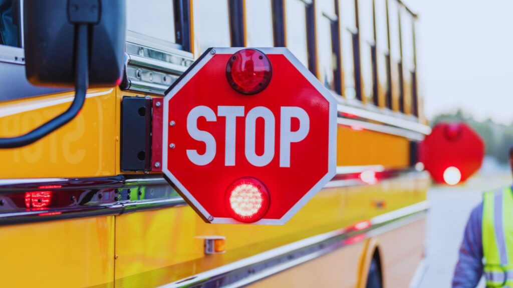 school bus stop violation traffic