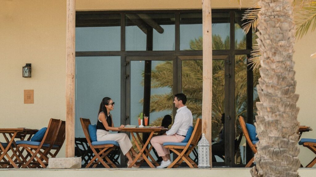 olio restaurant & lounge Anantara Sir Bani Yas Island Al Yamm Villa Resort