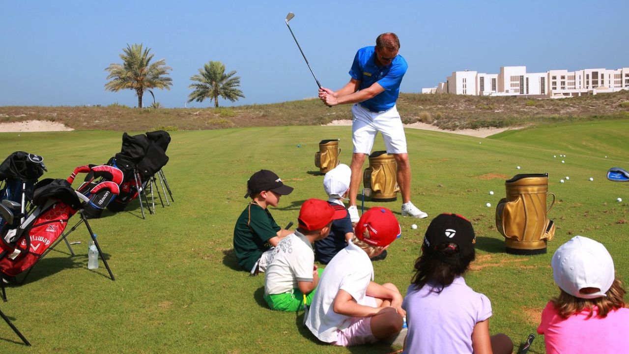 saadiyat beach golf club kids golf