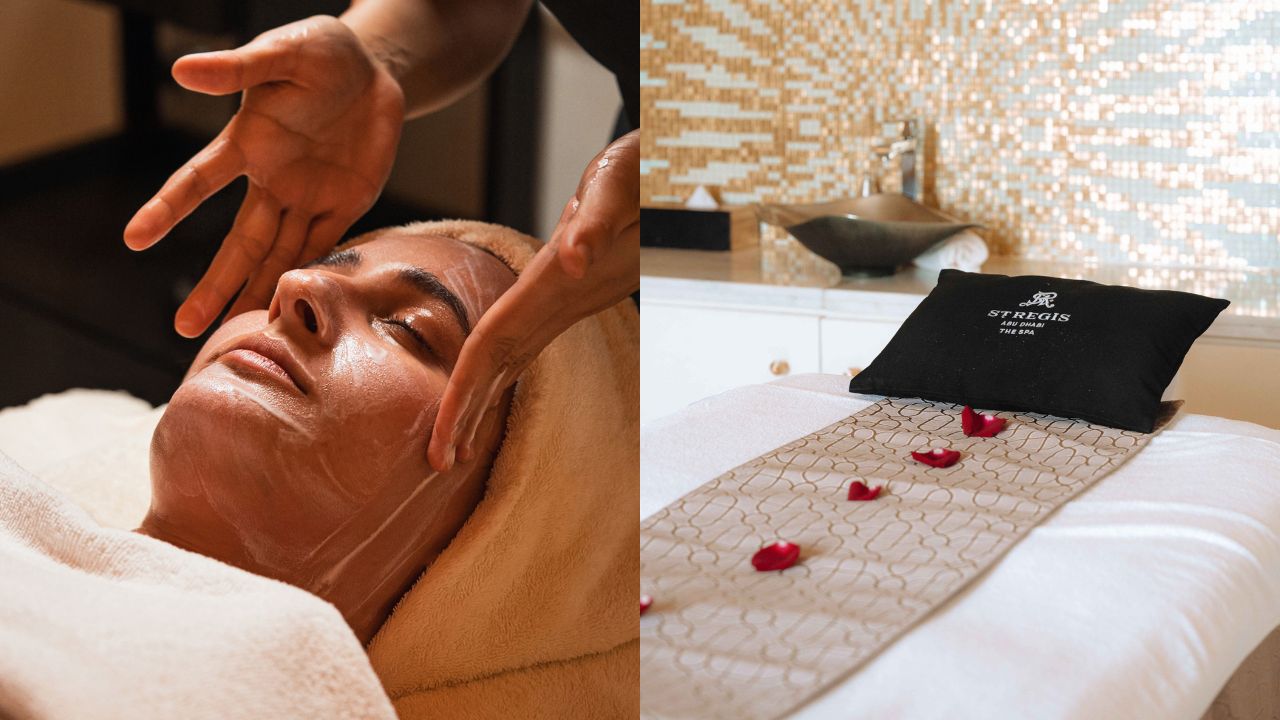 the st regis abu dhabi spa massage and facial