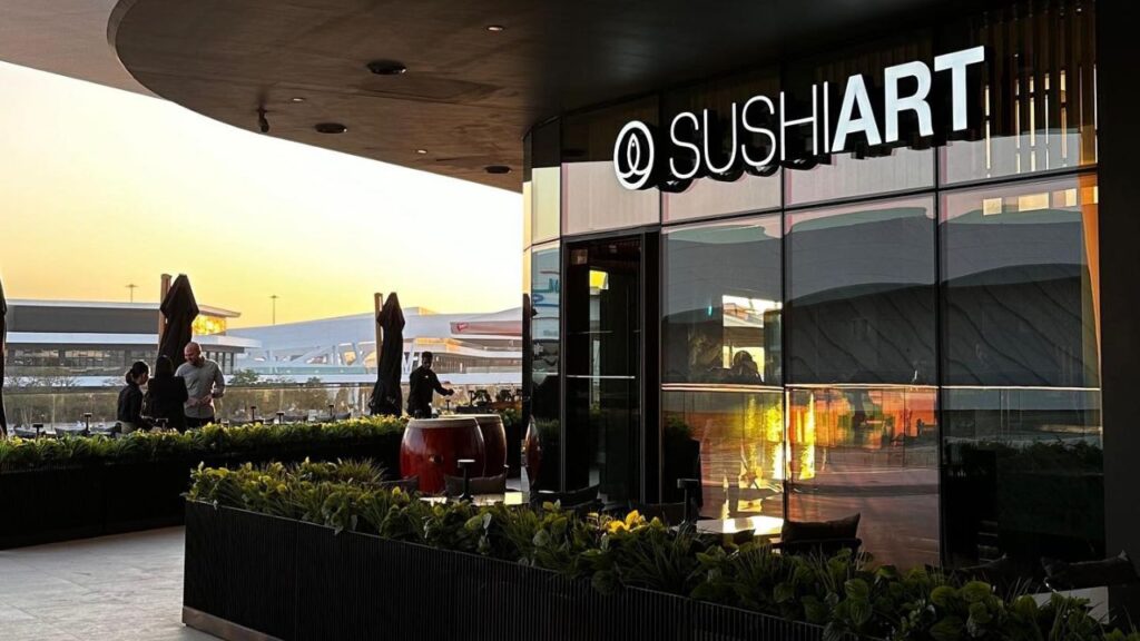 sushi art abu dhabi exterior