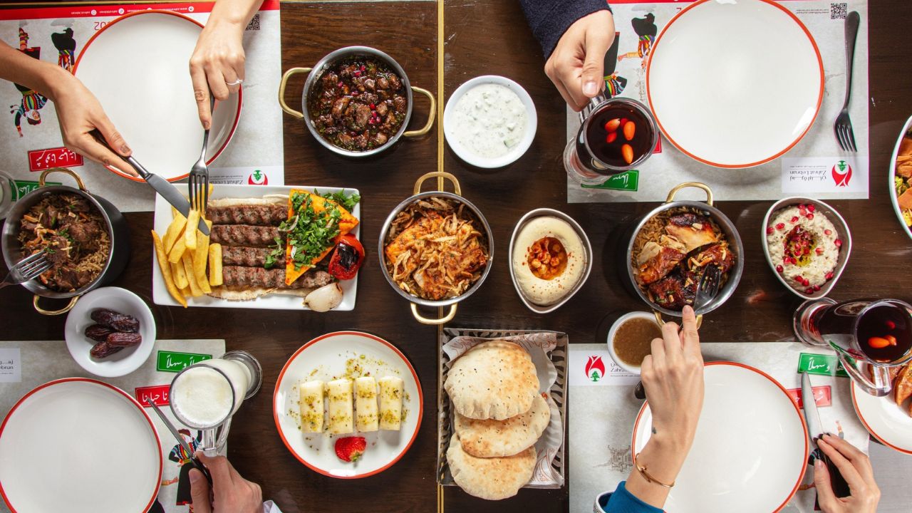 zahrat lebnan lebanese restaurant