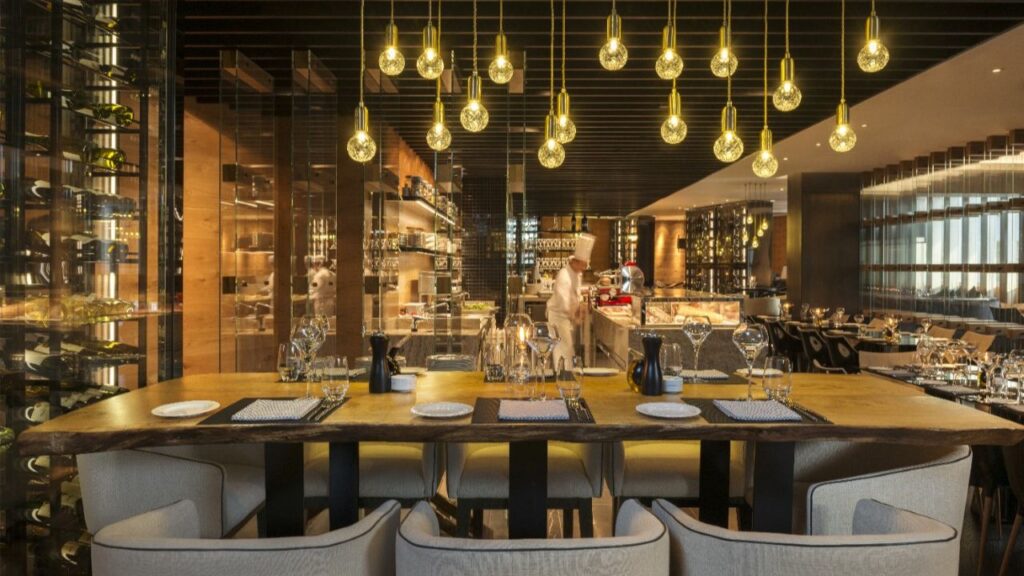 amalfi ristorante le royal meridien abu dhabi