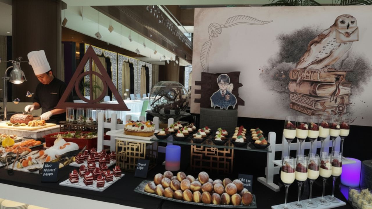 harry potter brunch at dusit thani