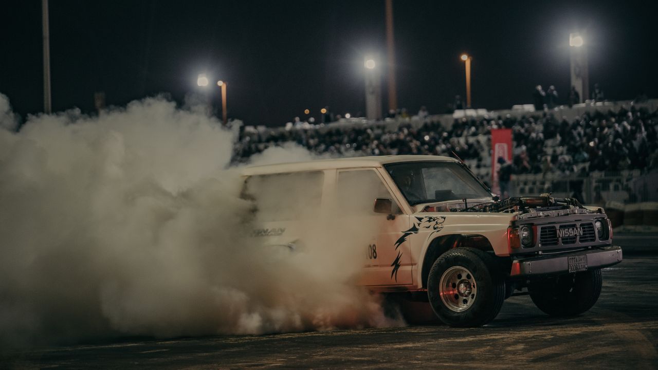 liwa festival car drift