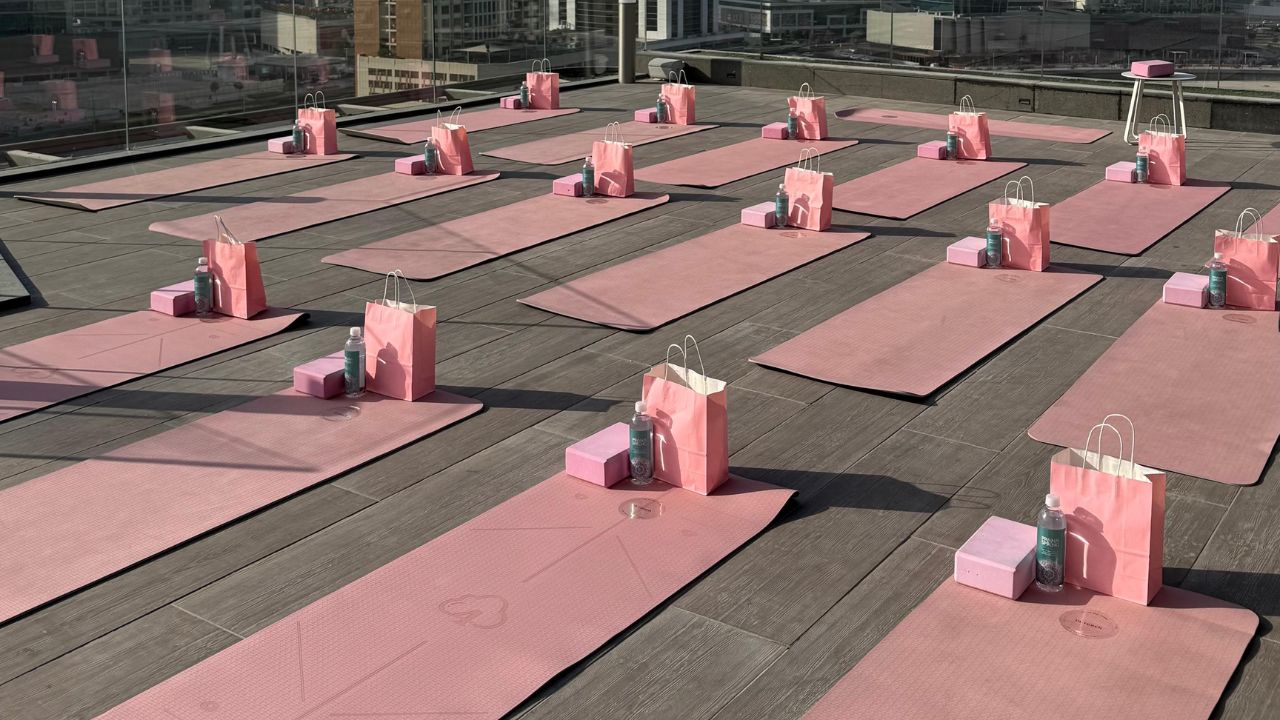 Sunset yoga event abu dhabi