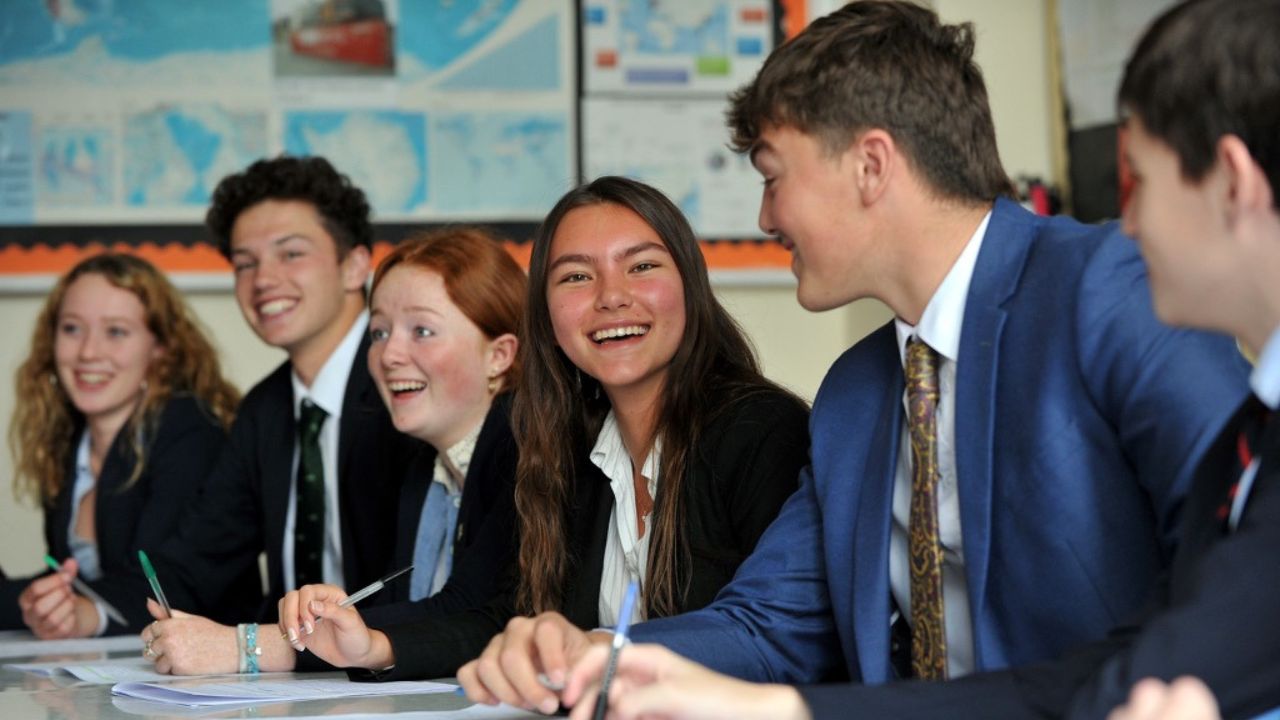 Anderson education students in class