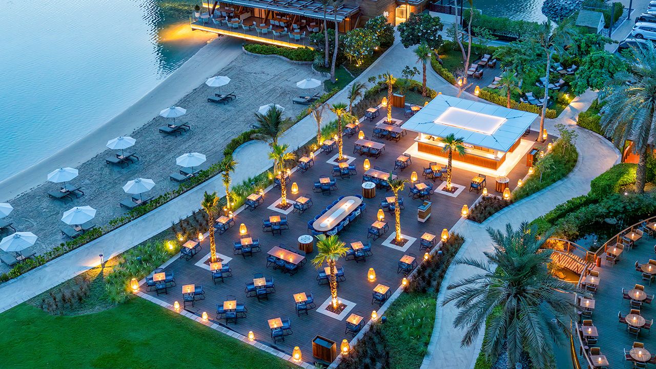 Beach Garden Abu Dhabi: Mediterranean Dining by the Shore