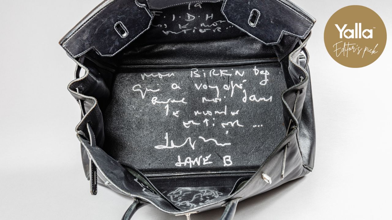 Jane Birkin auction in Abu Dhabi