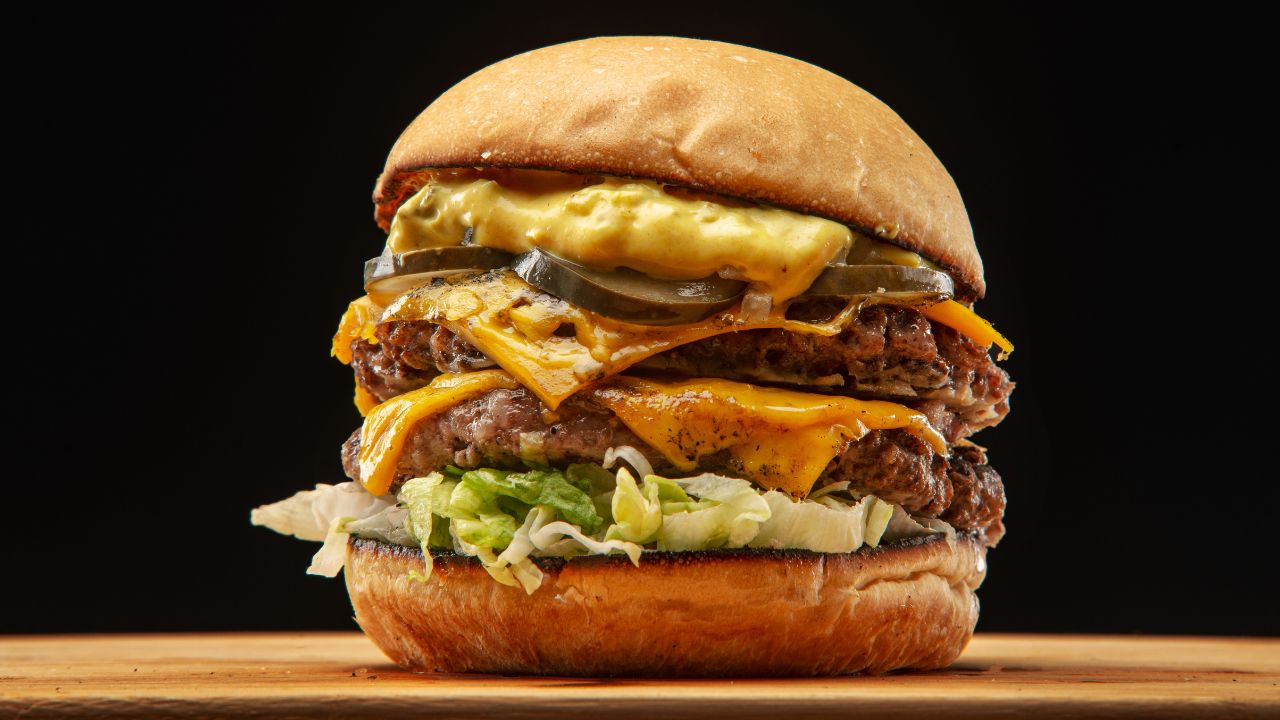 image of a burger